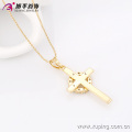 32336-Xuping Imitation Jewelry fashion religion cross Gold Pendant 18K Gold Plated